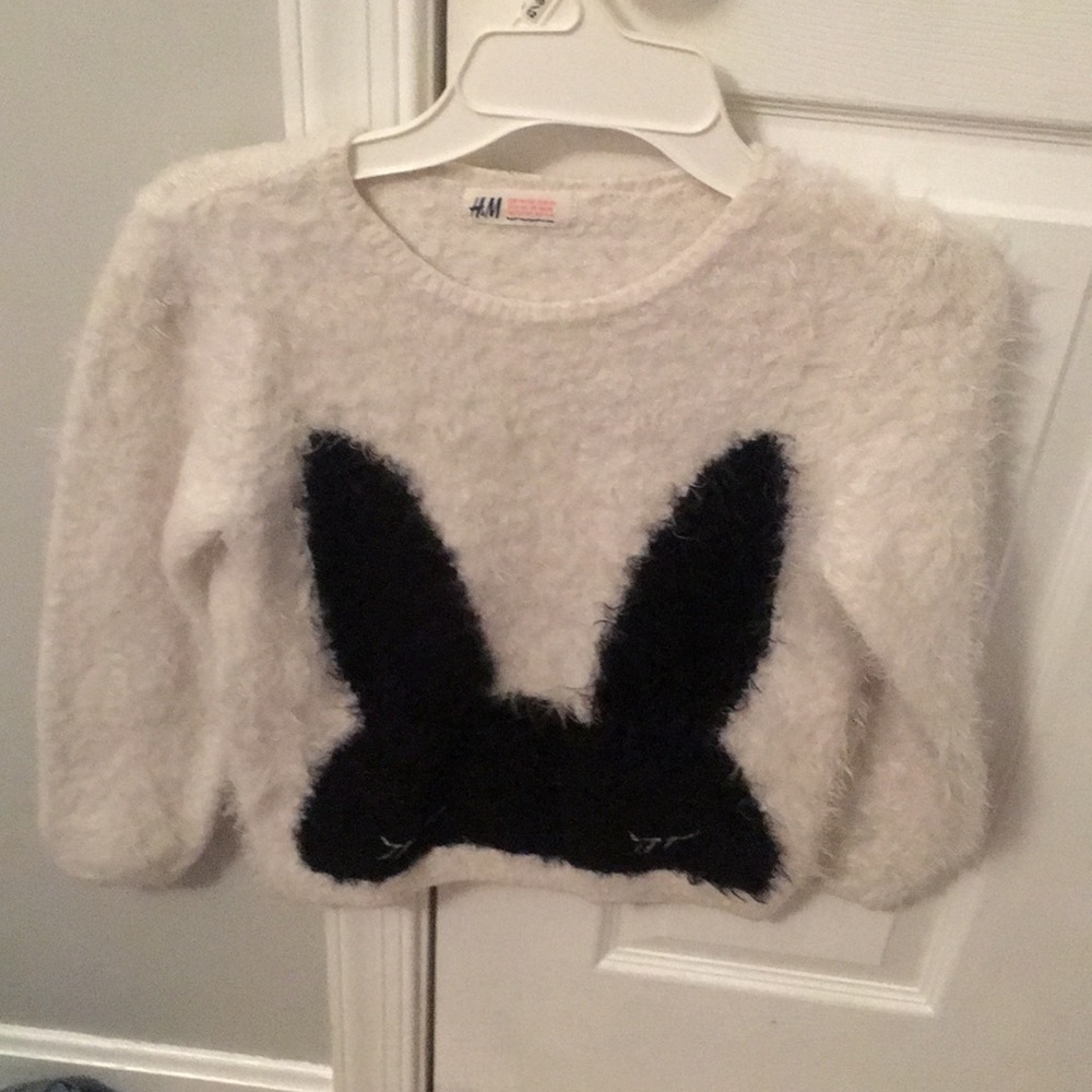 COPY - Girls chic bunny sweater